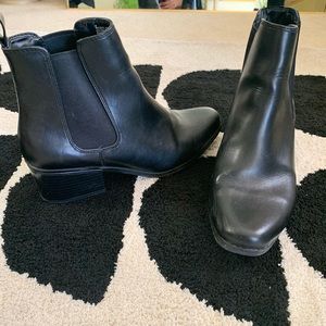 A New Day black Chelsea boots
